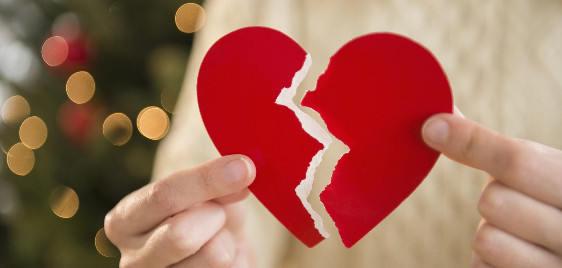 Infedeltà cuore spezzato